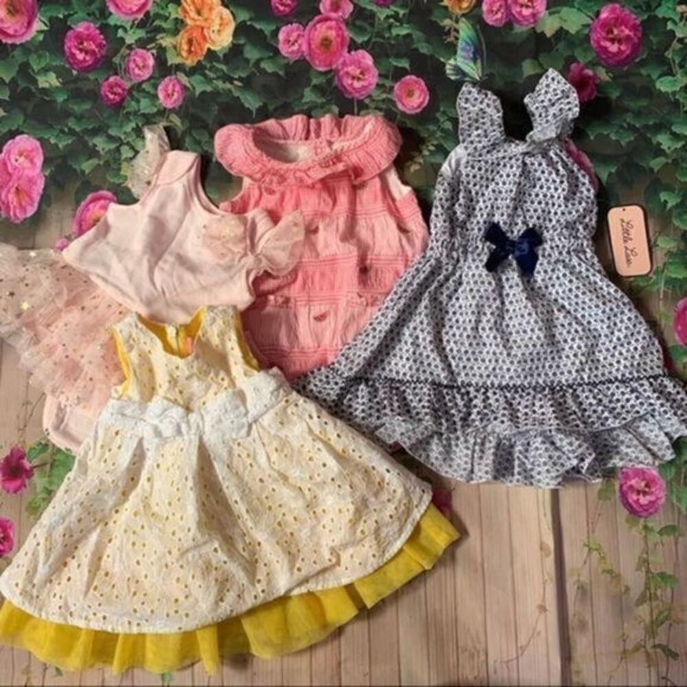 Baby Girl Bundle Dress and Romper